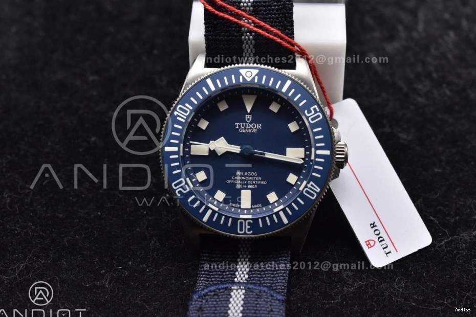 M+ Tudor Titanium Navy Pelagos Blue Edition 1:1 FXD Factory Best 0521